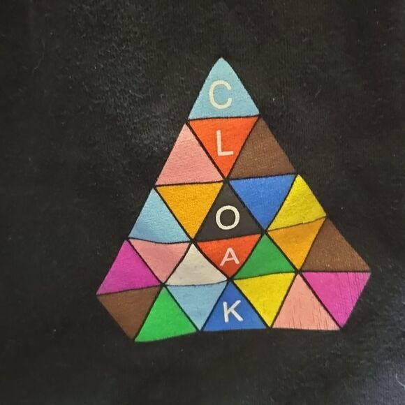 CLOAK PR PRISM Jogger Sweatpants Pants Size L HTF - Picture 2 of 3